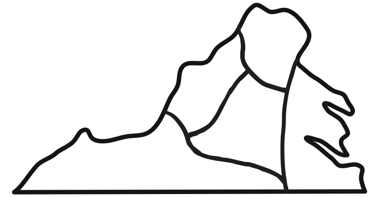 Virginia Venues Map